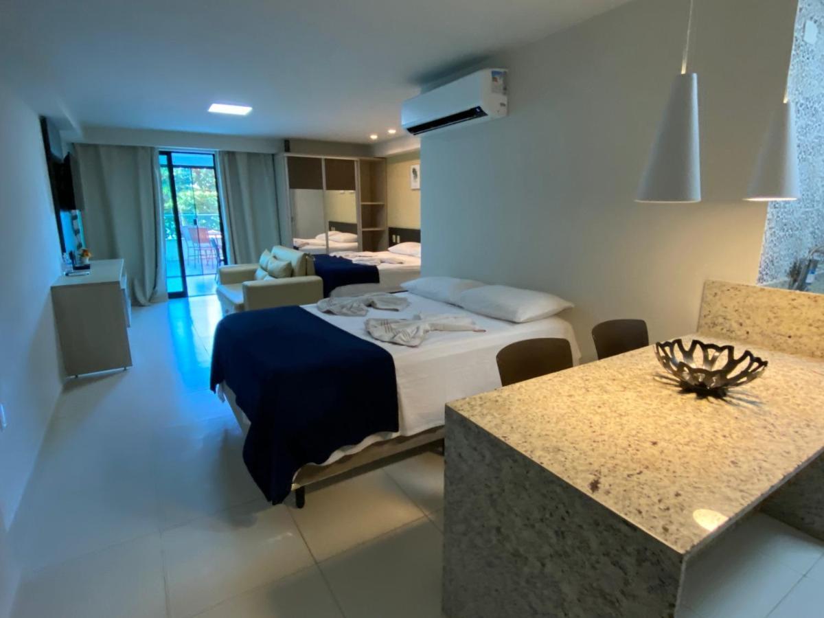 Tabatinga Flat - Beira Mar Aparthotel Conde  Bagian luar foto