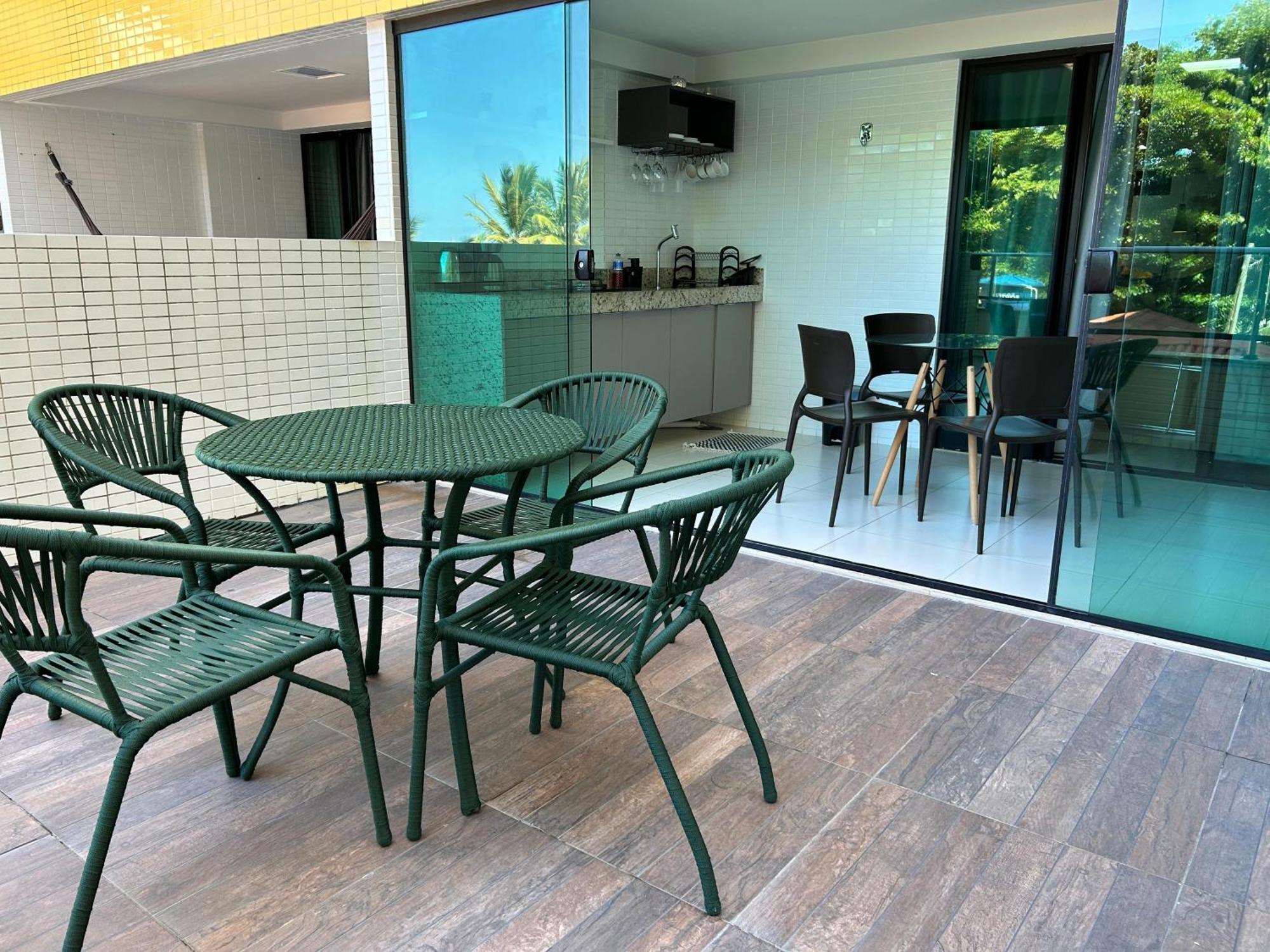 Tabatinga Flat - Beira Mar Aparthotel Conde  Bagian luar foto